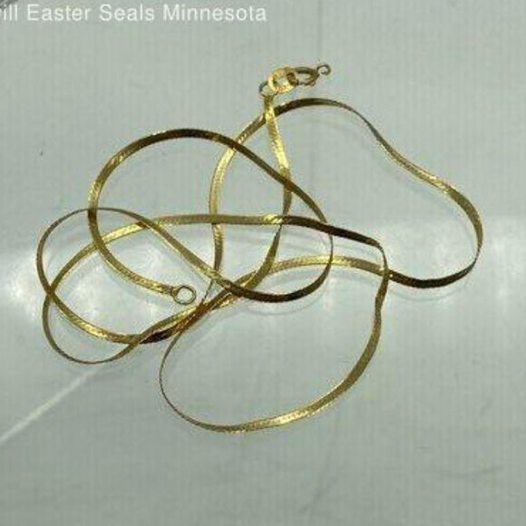 14K Yellow Gold Necklace Chain Jewelry=== SCRAP==- 1.14 Grams=WE LIKE OFFERS - Picture 3 of 3